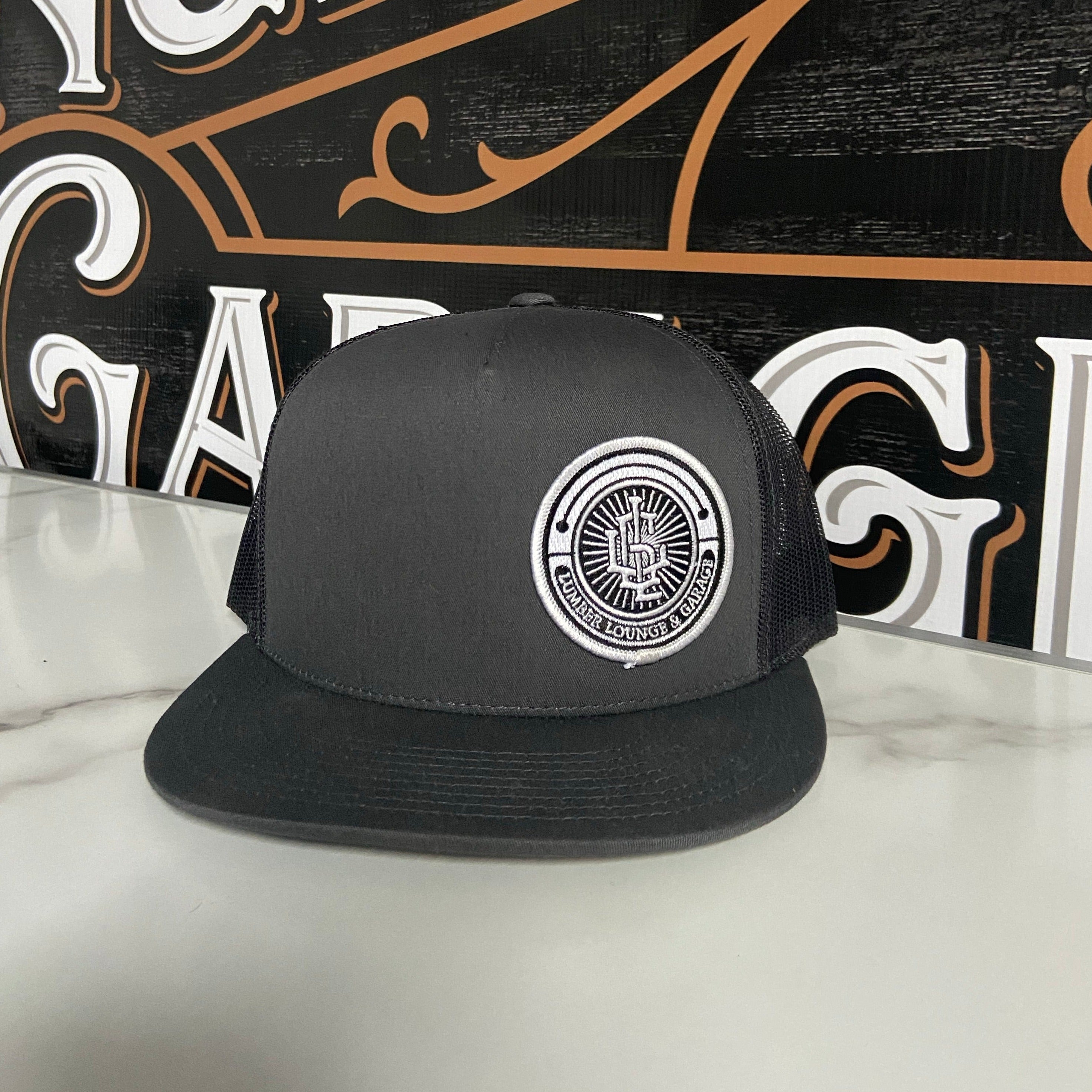 OG Dark Grey front Snap Back